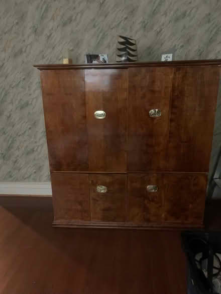 Photo of free Large item - Wood Cabinet (Park Slope, Brooklyn) #1