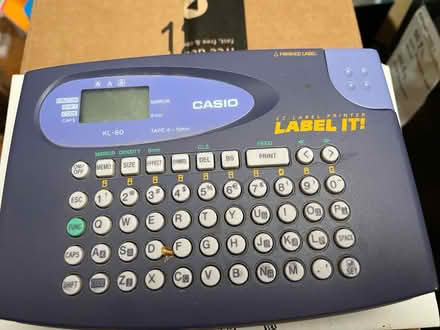 Photo of free Casio labelmaker (South San Jose) #1