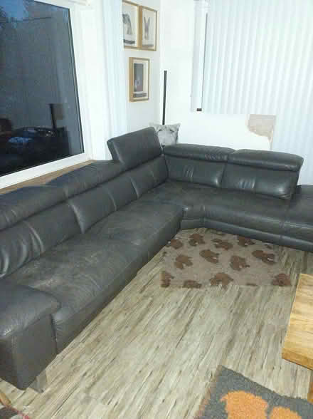 Photo of free Leather sofas (The Banks, Seascale, CA20) #1