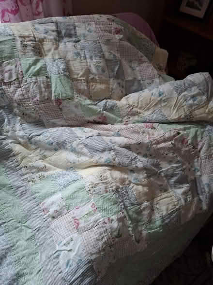 Photo of free Patchwork king-size bedspread (Henley-on-Thames RG9) #1