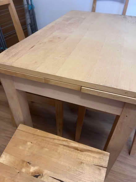 Photo of free IKEA table and chairs (Rochford SS4) #4