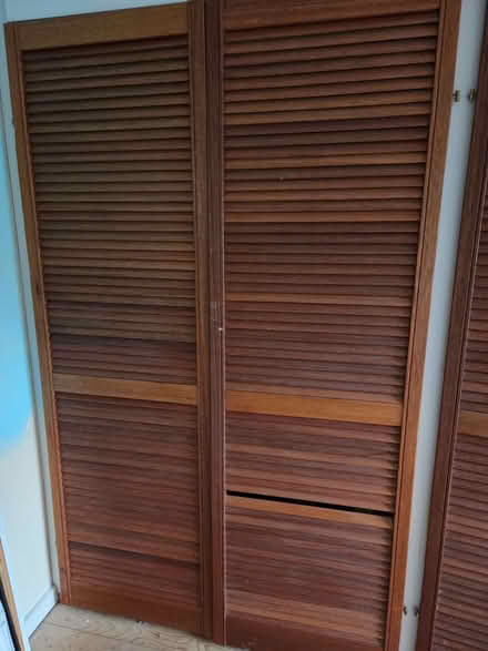 Photo of free 4 wooden venetian doors (New Ash Green DA3) #1