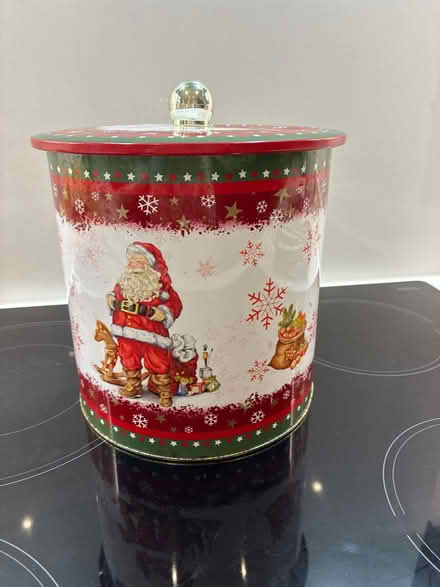Photo of free Christmas storage tin (Clayhall, IG5) #1