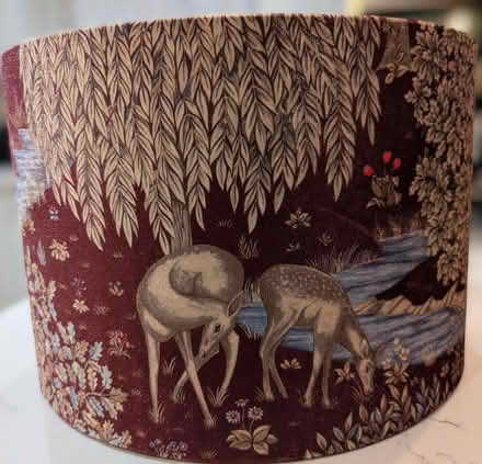 Photo of free William Morris velvet lampshade (Handside, WGC, AL8) #1