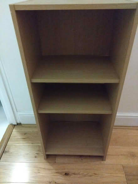 Photo of free Small wooden shelf (books/storage) (Kennington, SE11) #1