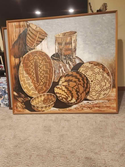 Photo of free Large mixed media art/painting (southeast Fort Collins) #1