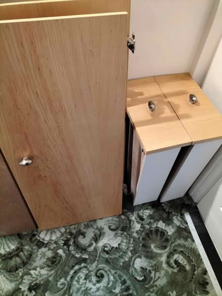 Photo of free 2 Bespoke Wooden Cupboards (Hilsea Portsmouth PO2) #2