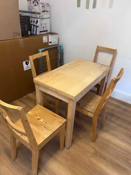 Photo of free IKEA table and chairs (Rochford SS4) #2
