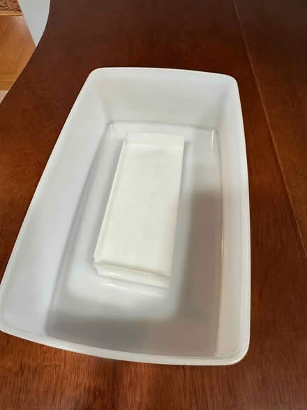 Photo of free Tupperware rectangular box with lid (Swarthmore) #2