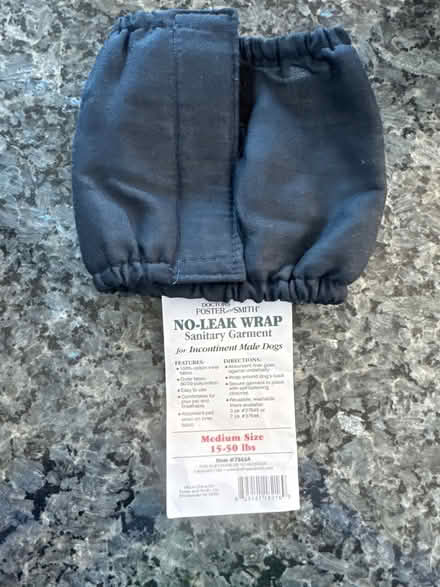 Photo of free Incontinent Male Dog Belly Band (Maple Glen) #1