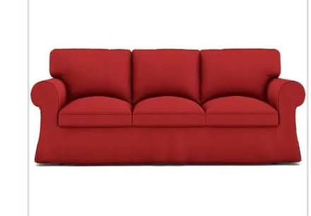 Photo of free Red cover for IKEA Ektorp couch (Tenleytown (DC)) #1