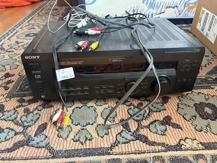 Photo of free Sony receiver (Redwood City, Selby/El Camino) #1
