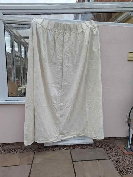 Photo of free Patio door size curtains cream (Malvern Link WR14) #1