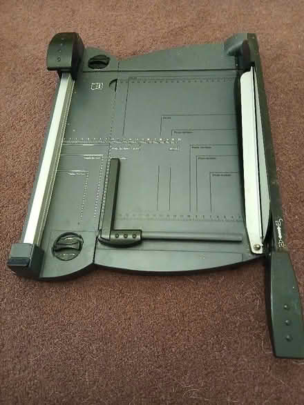 Photo of free Paper guillotine (dual mechanism) (Freehold LA1) #1
