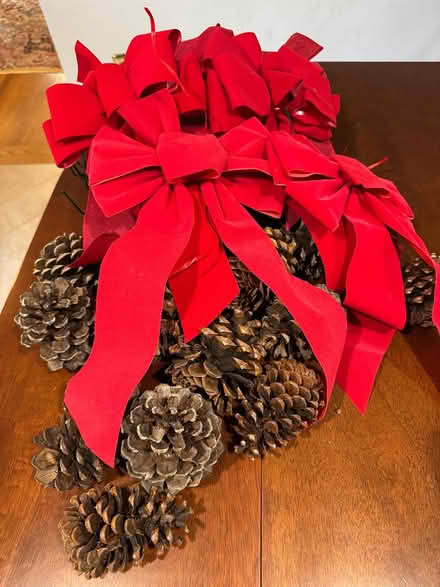 Photo of free Christmas wreath making supplies (Swarthmore) #1