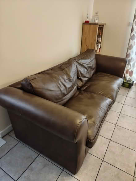 Photo of free Leather 2 Seater Sofa (North Tonbridge TN10) #2