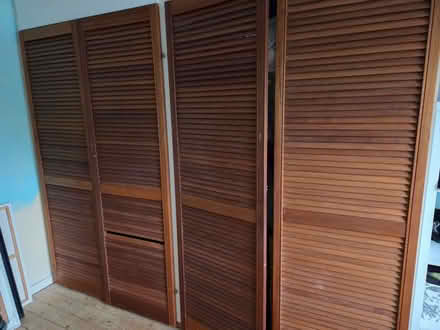 Photo of free 4 wooden venetian doors (New Ash Green DA3) #2