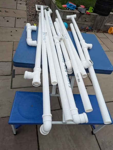 Photo of free Plastic pipes and joints (Malvern Link WR14) #1