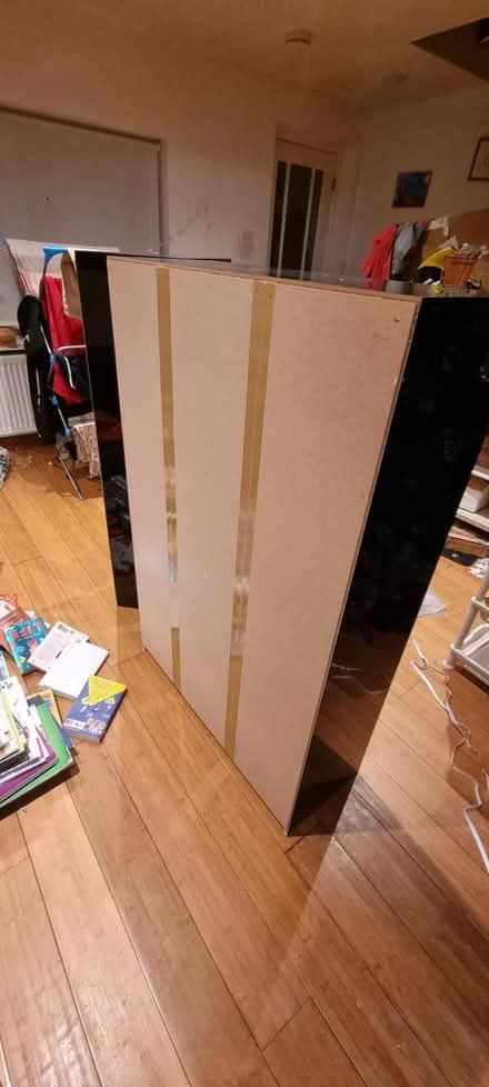 Photo of free Black glossy modular bookshelf unit (SE16) #3