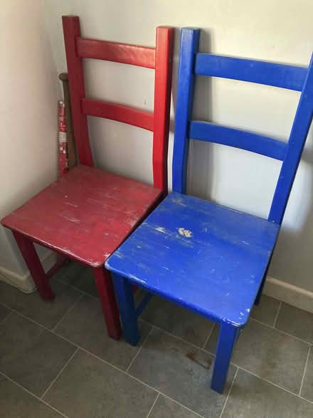 Photo of free A pair of chairs (Beckley BH23) #1
