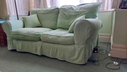 Photo of free Light green 3 seater sofa (Eastbourne BN21) #2