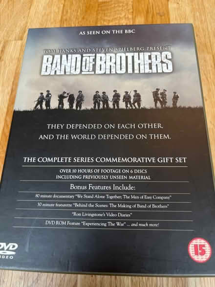 Photo of free Band of Brothers DVD Box Set (Wainscott) #1