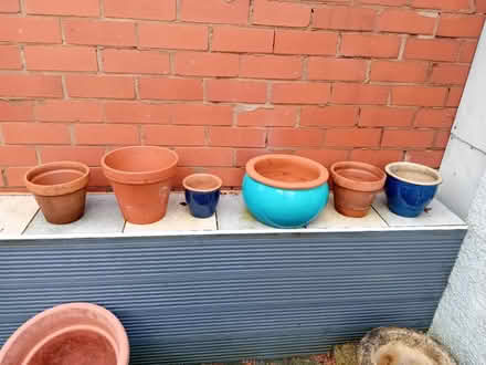Photo of free Plant pots .water trays and planter (Prescot) #1