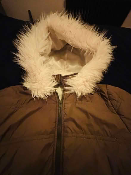 Photo of free Khaki puffa coat size 10-12 (High Wycombe HP10) #2