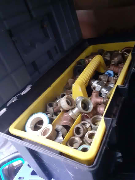 Photo of free Tool Box With Plumbing Fittings (Tenterden TN30) #1