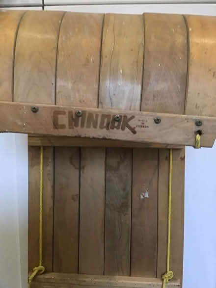 Photo of free Genuine Canadian wooden sledge - 6' long (Alderley Edge SK9) #3