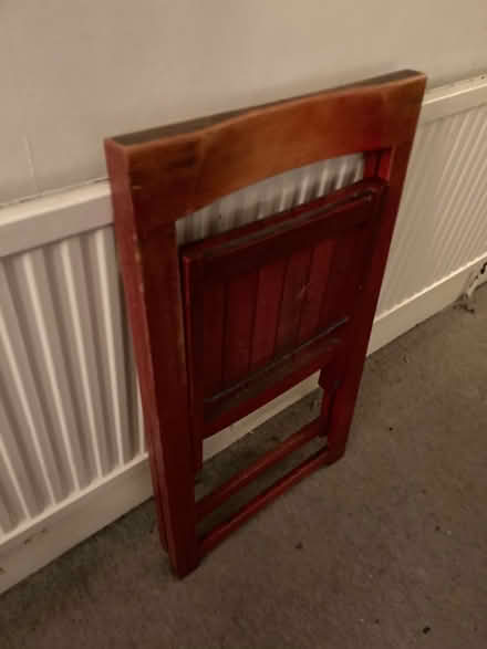 Photo of free Folding wooden chair (Norbury SW16) #2