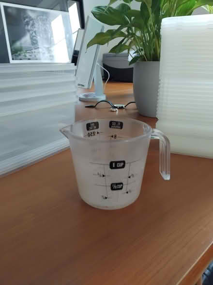 Photo of free Small plastic measuring jug (Burton Upon Trent DE15) #1