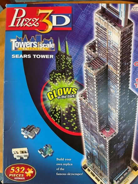 Photo of free 3D Puzzle - Sears Tower (West Pleasanton) #1