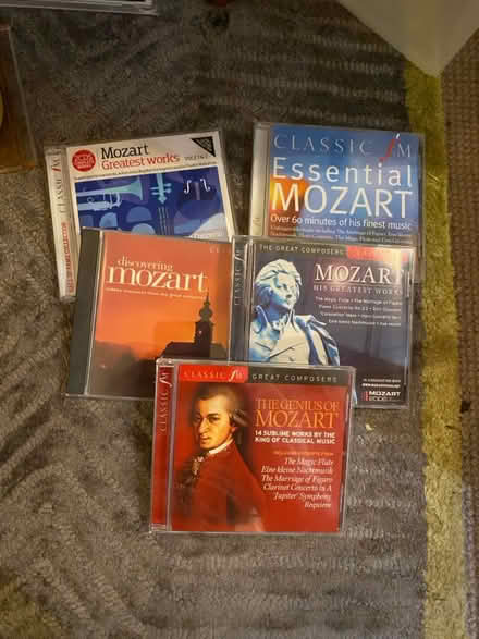 Photo of free Mozart CDs (Wimbledon Park SW19) #1