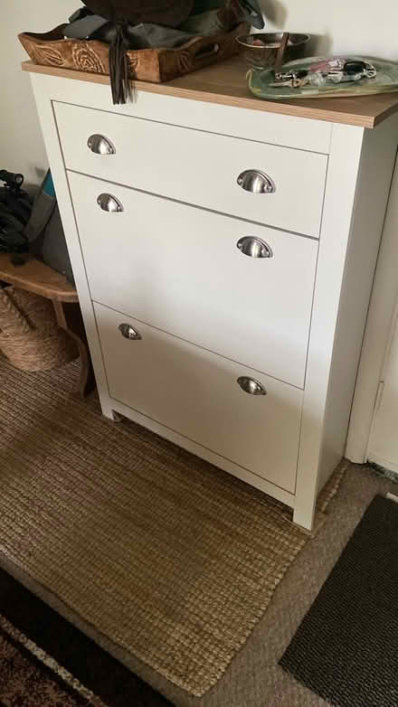 Photo of free Shoe cabinet (Barnes) #1