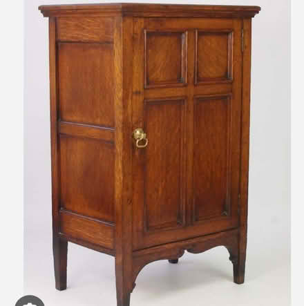 Photo of Old Oak, maple or mahogany table,cabinets (The Scotlands WV11) #1