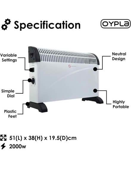 Photo of free Electric heater (Near Thornhill square N1) #1