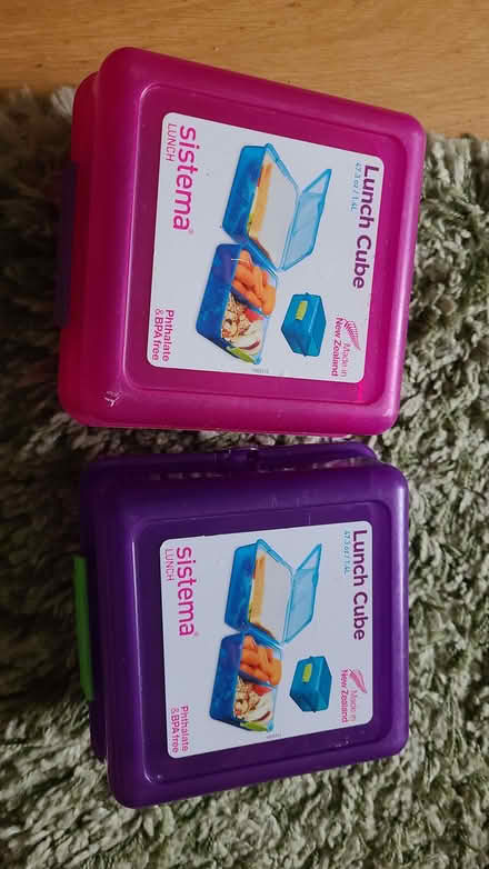 Photo of free 2 x Sistema lunch cubes (Curbridge OX29) #1