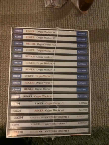 Photo of free Max Reger complete organ works (Wimbledon Park SW19) #1