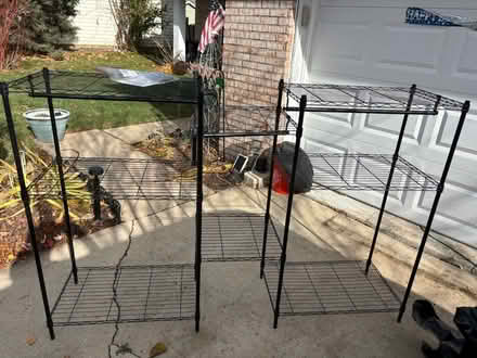 Photo of free Wire shelving clothes rack (Downers Grove - South) #1