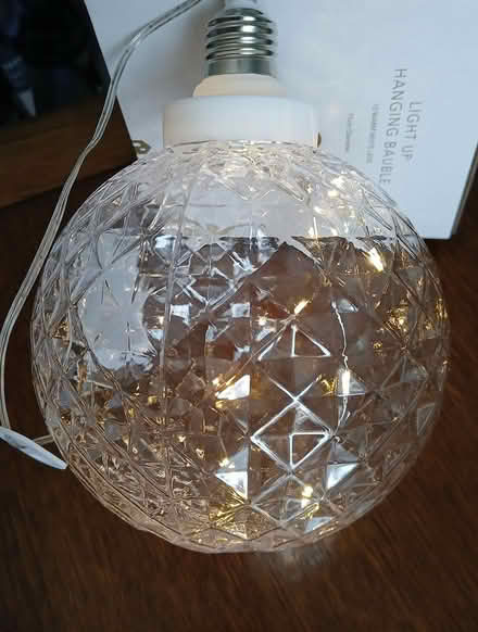 Photo of free Light up hanging bauble (Wallisdown BH12) #2