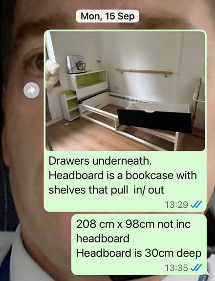 Photo of free Single bed with storage (Tallaght Dublin 24) #1