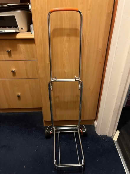 Photo of free Fold up luggage trolley (Woodley RG5) #2