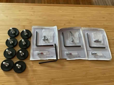 Photo of free Furniture levelling feet-1/4” screw (Hintonburg) #1