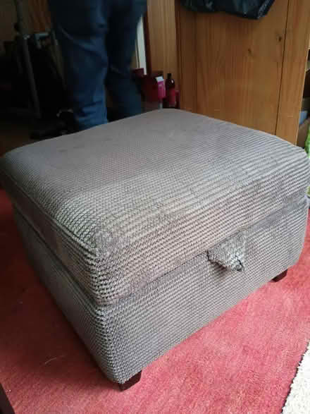Photo of free Large footstool (Kidderminster DY11) #2