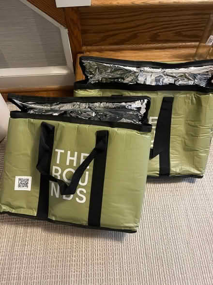 Photo of free Reusable insulated grocery bags (2) (Chevy Chase, md) #1
