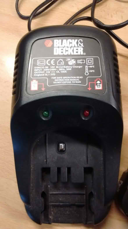 Photo of charger for Black & Decker cordless drill (Shutford OX15) #2