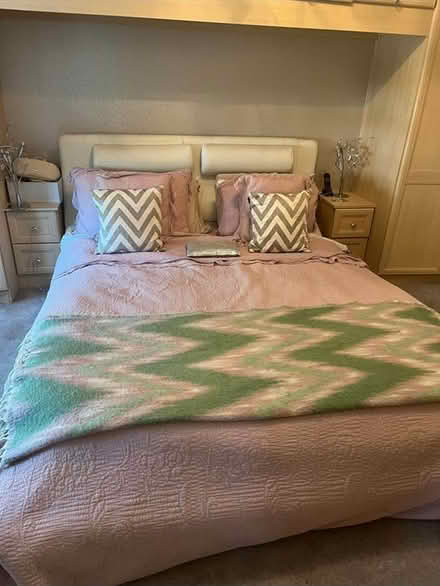 Photo of free King size bed frame (Prescot) #1