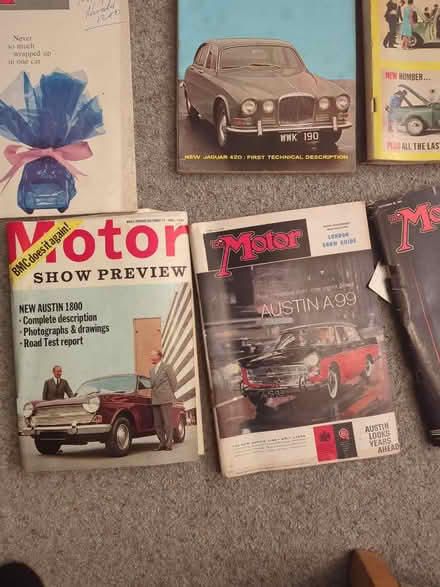 Photo of free 1969s London Motor Show catalogues (DE23) #3