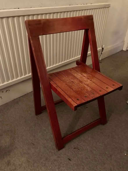 Photo of free Folding wooden chair (Norbury SW16) #1